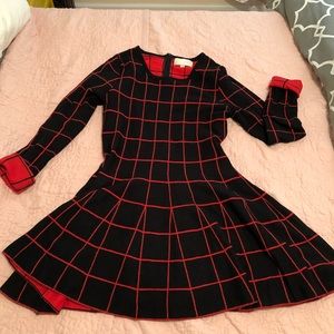 Skater sweater dress